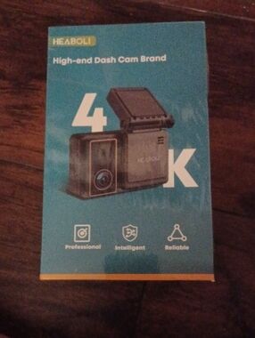 4K Dash Cam - Black
